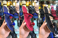 Flat thumb-style fancy sandals
