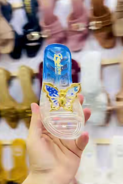 Crystal Butterfly Slipper