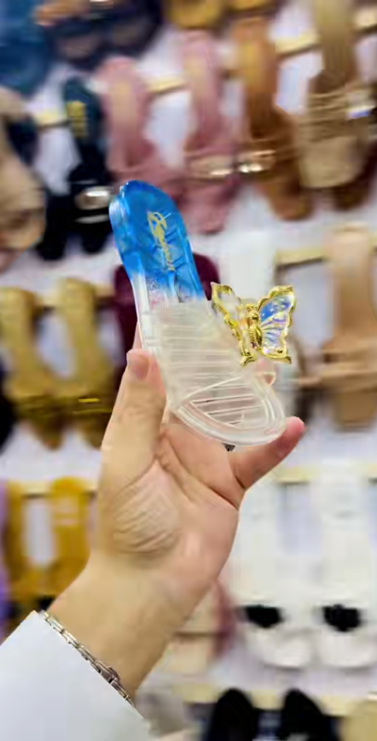 Crystal Butterfly Slipper